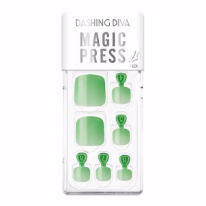 DASHING DIVA | MAGICPRESS 足部薄型美甲片_懷舊綠色