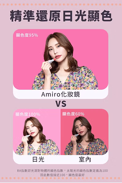 AMIRO|Mate S LED高清日光化妝鏡:圖片 11