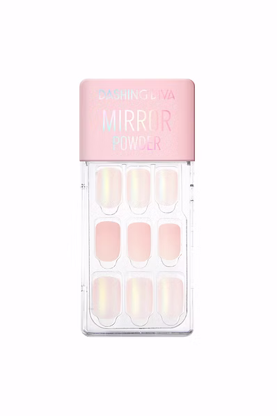 Dashing Diva|MAGICPRESS薄型美甲片_粉紅珍珠