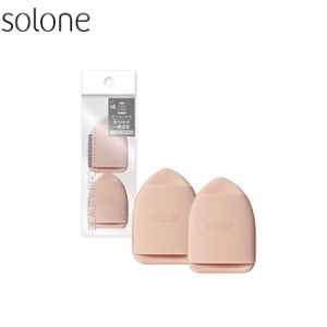 Solone｜訂製熨斗型指套Q粉撲 / 2入