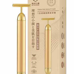 我的心機｜T型微導煥顏美容儀-奢華金